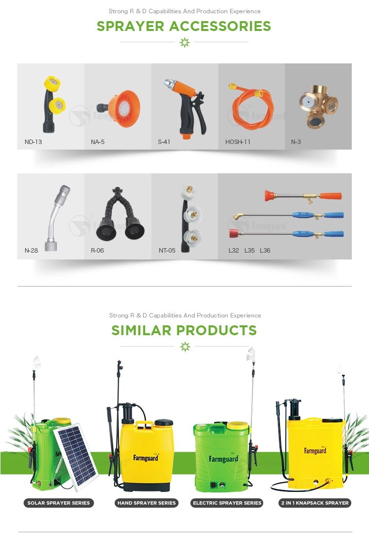 12L Hand Operated Spray Agriculture Knapsack Trigger Sprayer (GF-12S-06C)