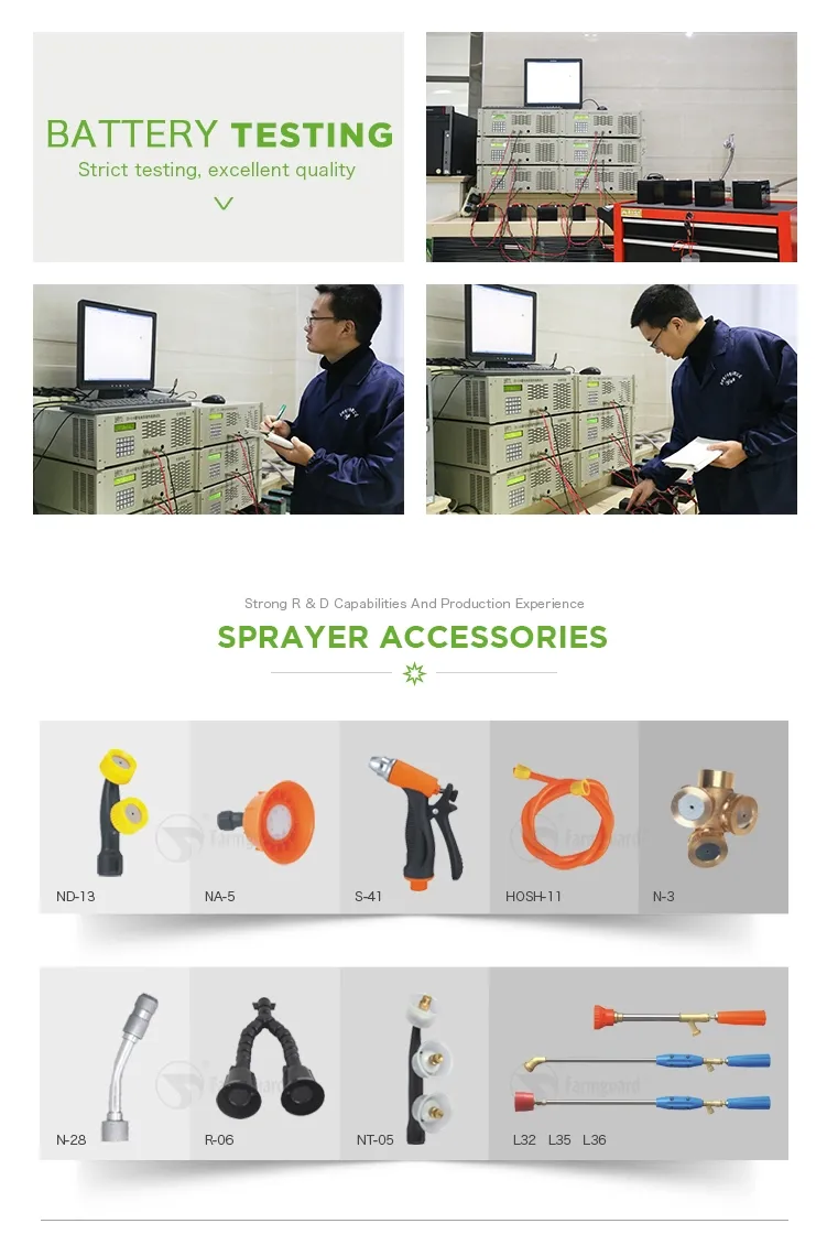 16L Garden Agricultural Tools Rechargeable Electric Knapsack Sprayers (GF-16D-07Z)