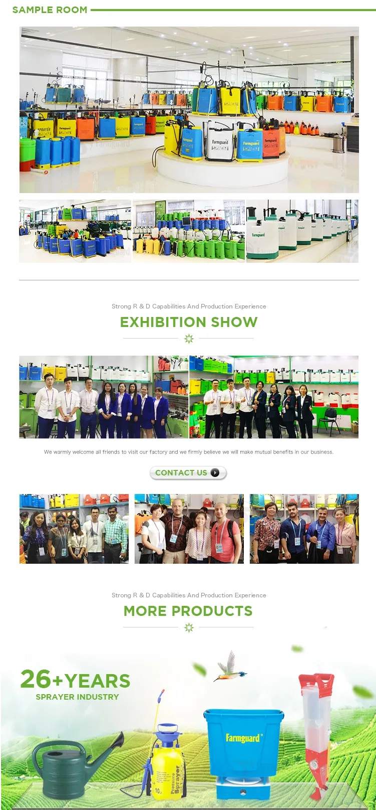 16L Garden Agricultural Tools Rechargeable Electric Knapsack Sprayers (GF-16D-07Z)