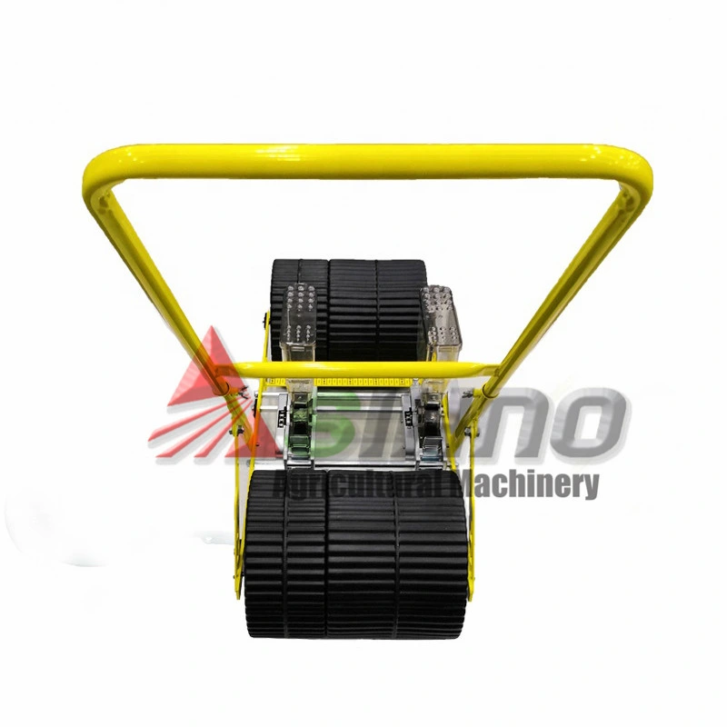 2 Rows 3/4 Row Multi-Function Mini Seeder Manual Portable Hand Push Vegetable Seeder for Seeds