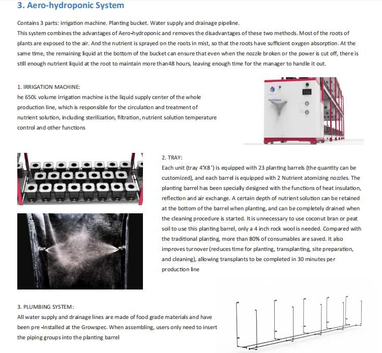 2021 Big Weight Using Hot Selling Ecospeed 2 Tiers Indoor Vertical Aeroponic System for Medical Herb/Planting/Flowering/Bloom