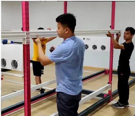 2021 Big Weight Using Hot Selling Ecospeed 2 Tiers Indoor Vertical Growing Rack for Medical Herb/Planting/Flowering/Bloom