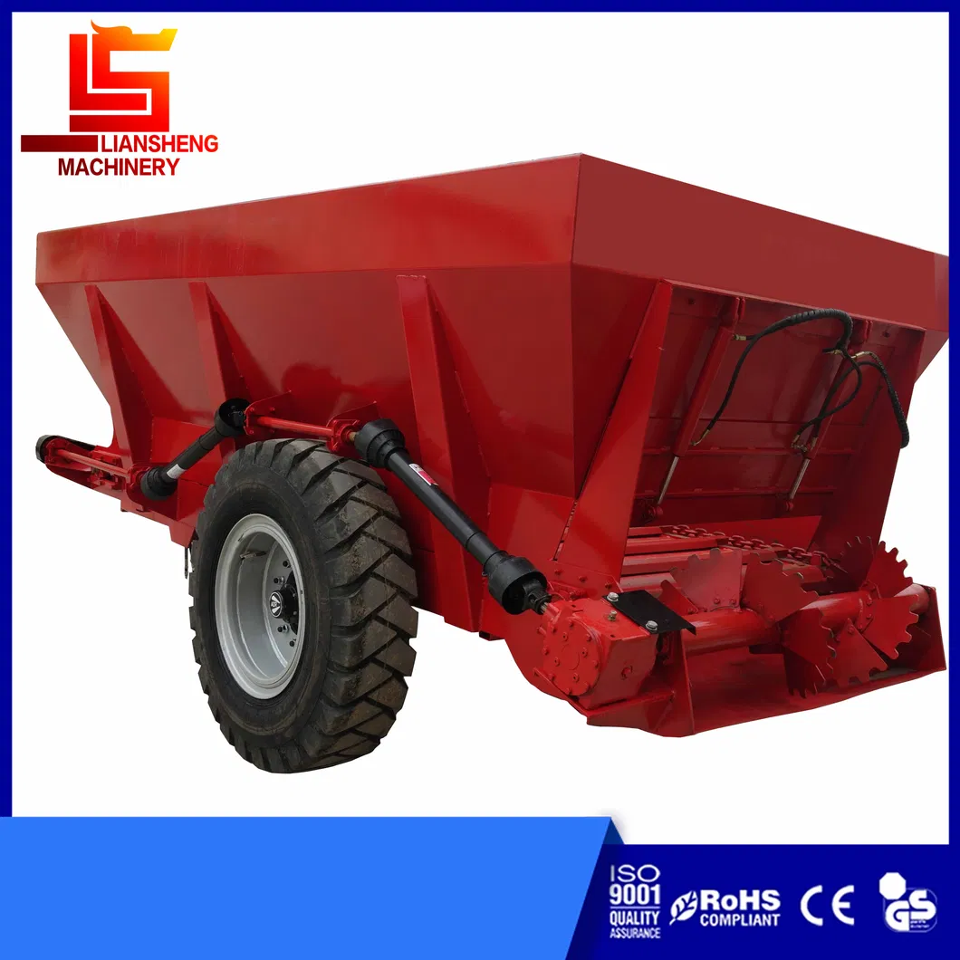2fx a New Spreader That Applies Hydraulicto Control The Manure Sending Chains and The Rear Manure Spreading Spiral.