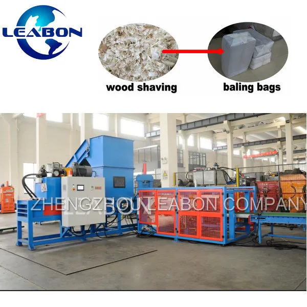 2t/H Factory Price Hydraulic Automatic Rice Husk Hops Seaweed Baler Machine