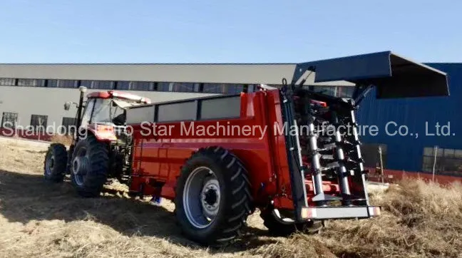 30-60HP Tractor Fertilizer Spreader/Traction Manure Spreader/Organic and Lime Fertilizer Spreader/ Agriculture ATV Tractor Fertilizer Spreader /Dfc-5500
