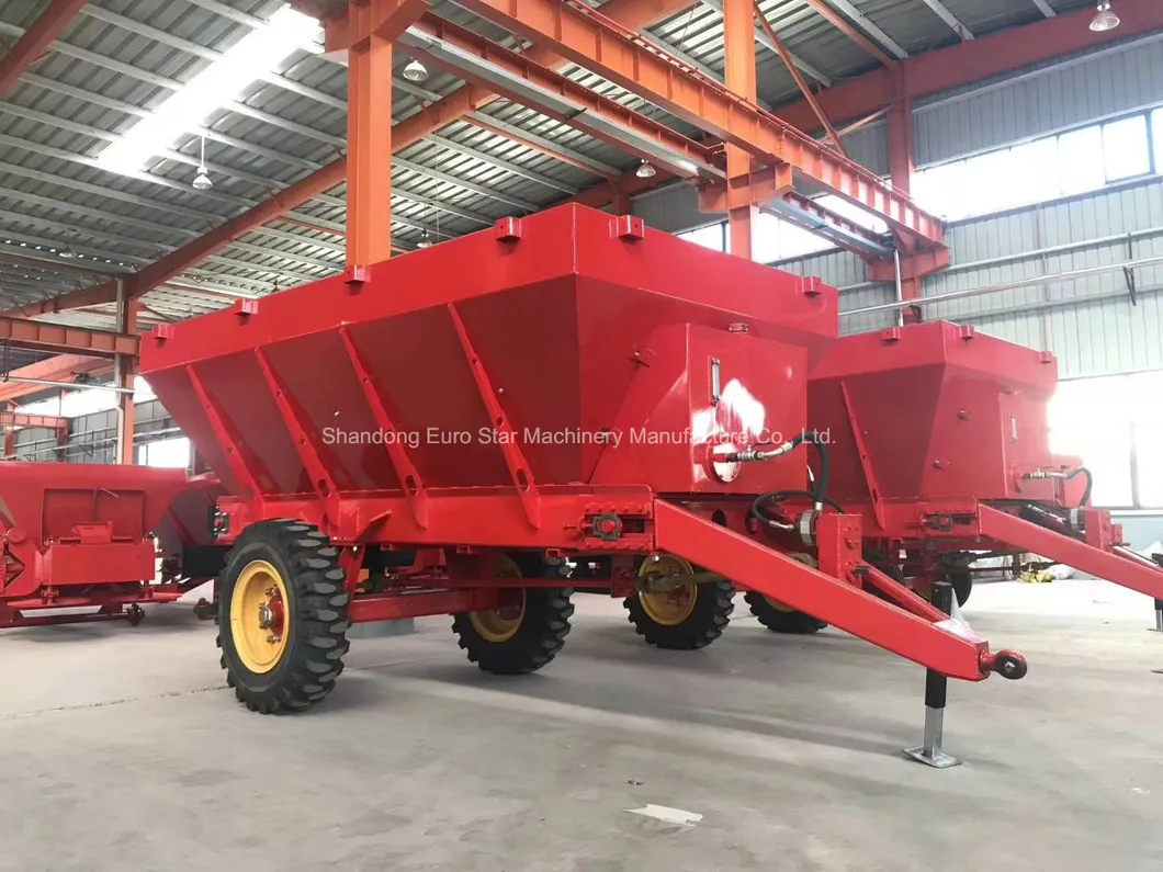 30-60HP Tractor Fertilizer Spreader/Traction Manure Spreader/Organic and Lime Fertilizer Spreader/ Agriculture ATV Tractor Fertilizer Spreader /Dfc-5500