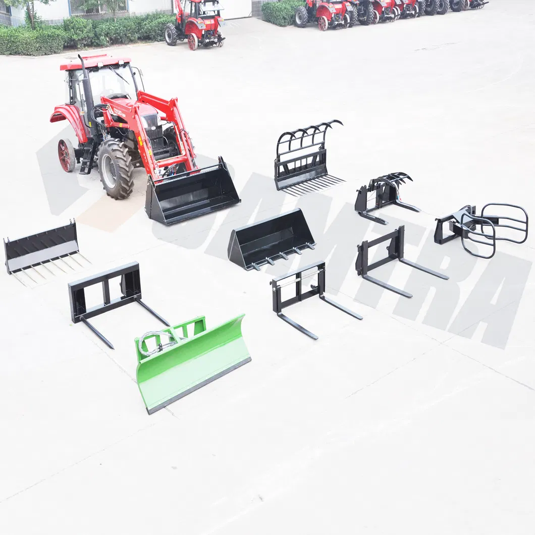 4 in 1 Bucket Garden Tractor with Front End Loader