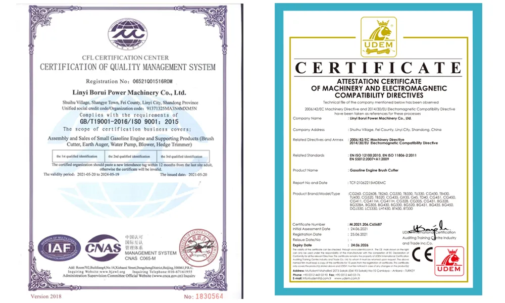 4 Stroke Gx35 Engine Backpack Brush Cutter Bg435