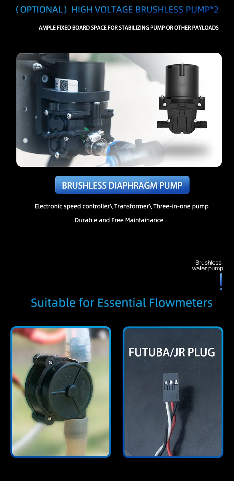 4axis 22L Agricultural Spraying Drone Carbon Fiber Frame Aircraft Mist Agriculture Agricultural Uav Frame