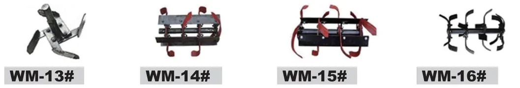 6.5HP 4 Stroke Ohv Engine Belt Drive Agricultural Equipment Gasoline / Petrol Power Tillers Garden Rotavator / Cultivator Tiller (GT40)