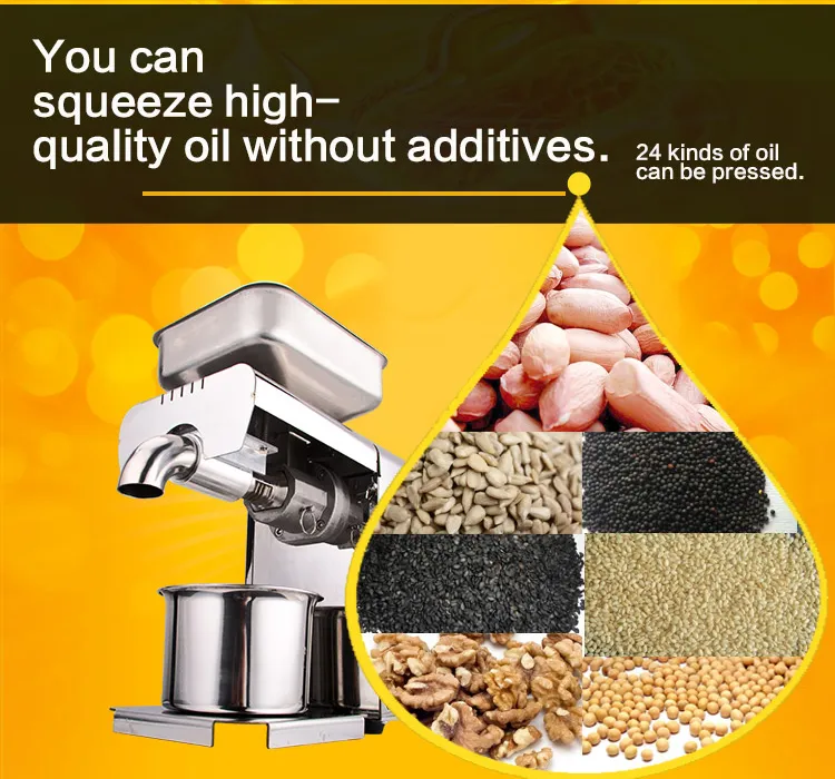 6yl-68 Seabuckthorn Cold Pressed Screw Propeller for Coconut Sesame Tung Tree Seed Safflower Pressing Oil Press Machine