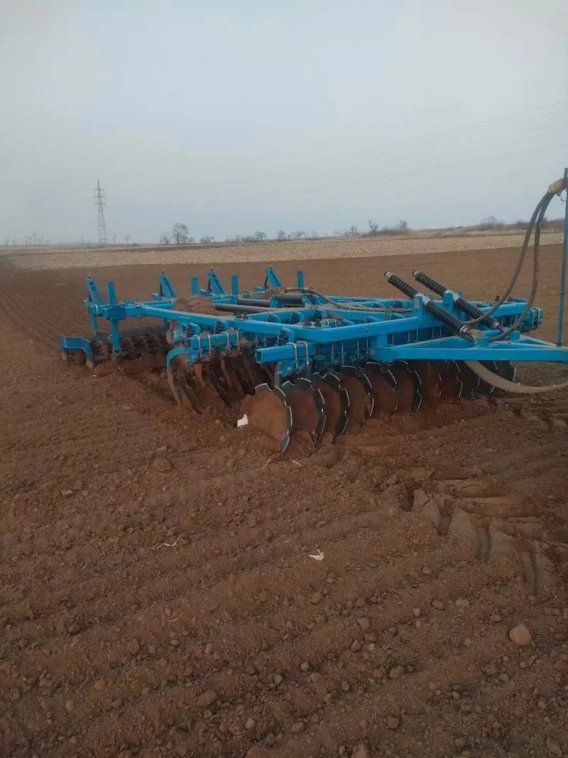 7.2m Folding Combined Ground Preparation Machine Wide Heavy Duty Disc Harrow