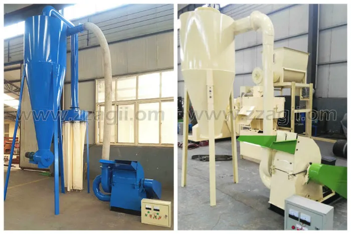 9fq Wheat Straw Hammer Mill Crusher for Wood Chips Corn Grain