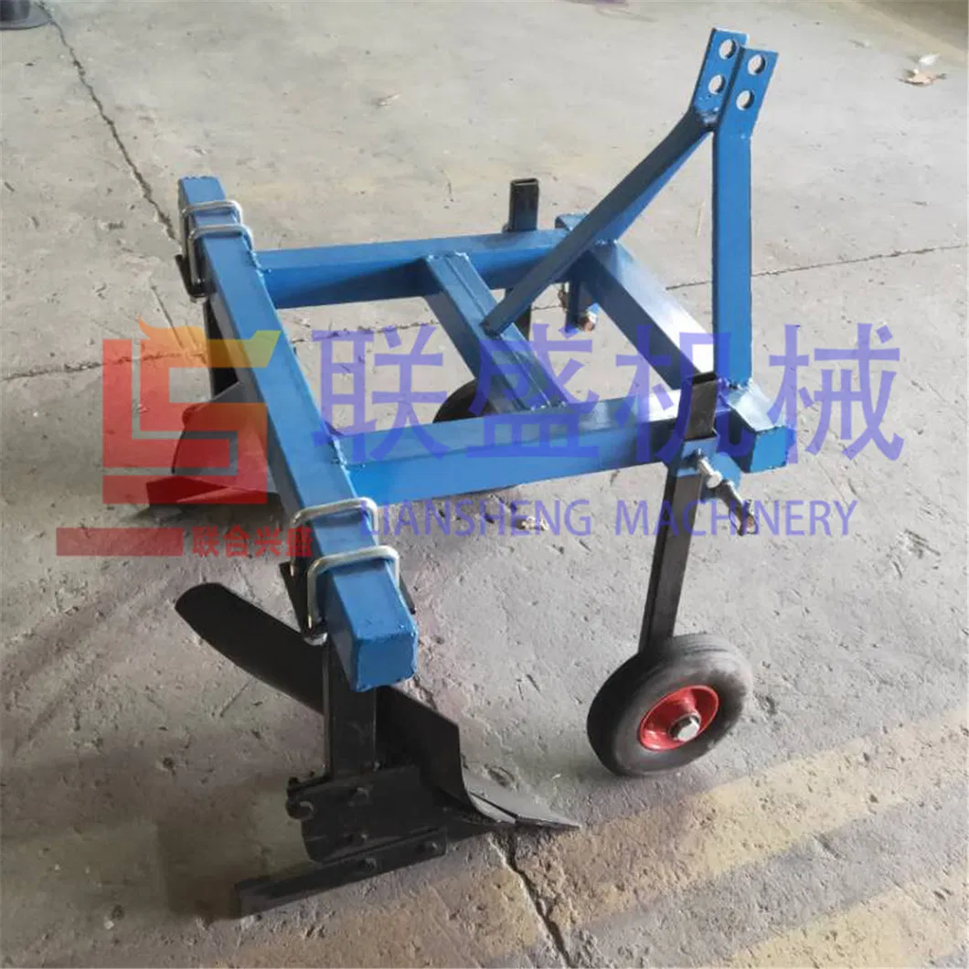 Agricultural Machinery Tractor 3 Point Hitch Ridging Plough Small Type Ridger Furrow Plough