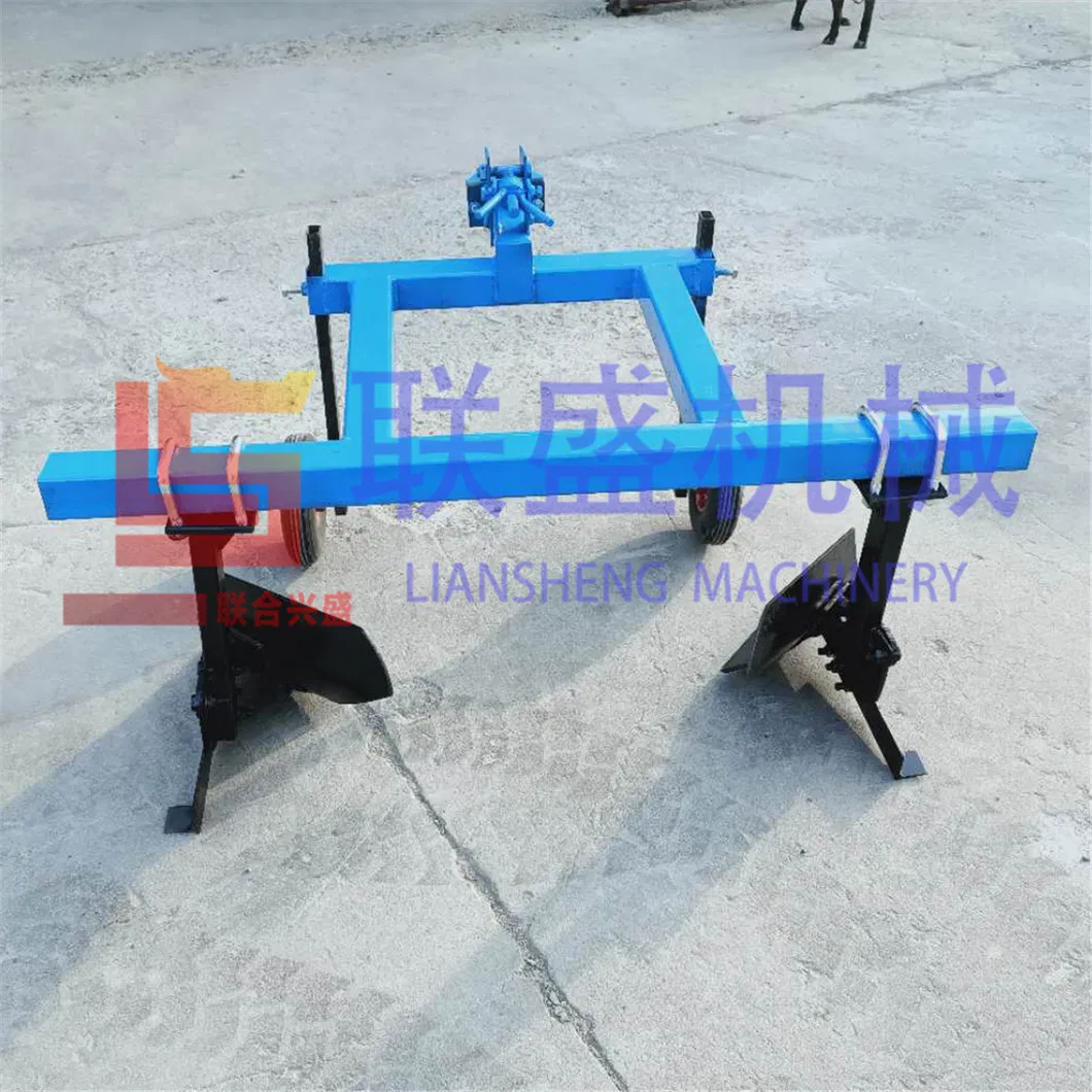 Agricultural Machinery Tractor 3 Point Hitch Ridging Plough Small Type Ridger Furrow Plough