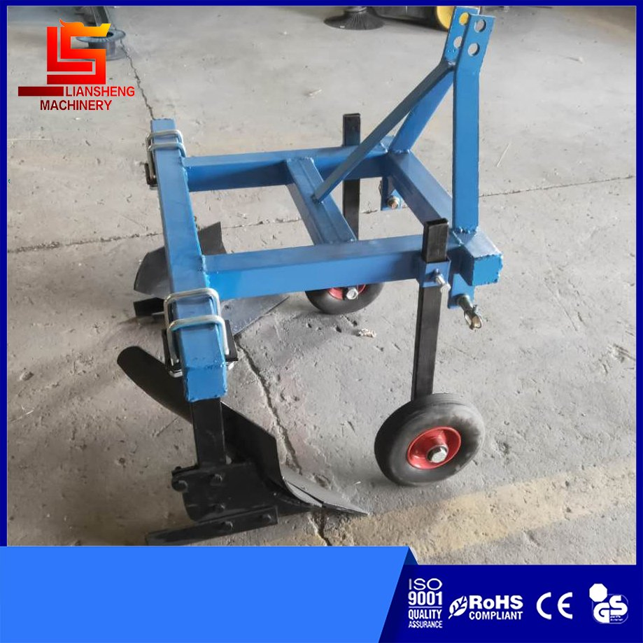 Agricultural Machinery Tractor 3 Point Hitch Ridging Plough Small Type Ridger Furrow Plough