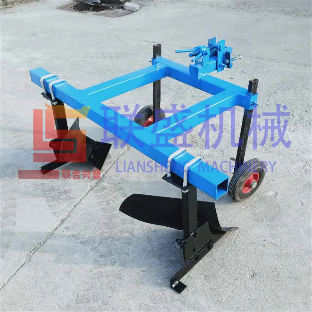 Agricultural Machinery Tractor 3 Point Hitch Ridging Plough Small Type Ridger Furrow Plough