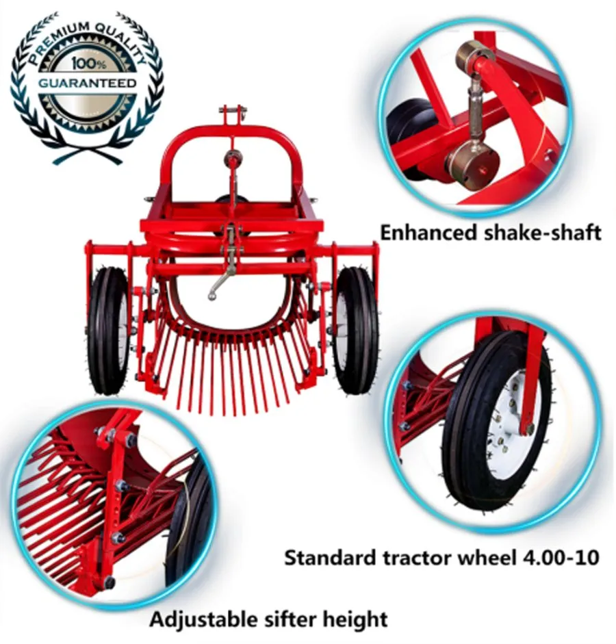 Agriculture Machinery 3 Point Single Row Seeder Potato Harvester