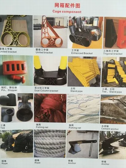 Aquaculture Seabass, Sea Bream Farming Floating Net Cage