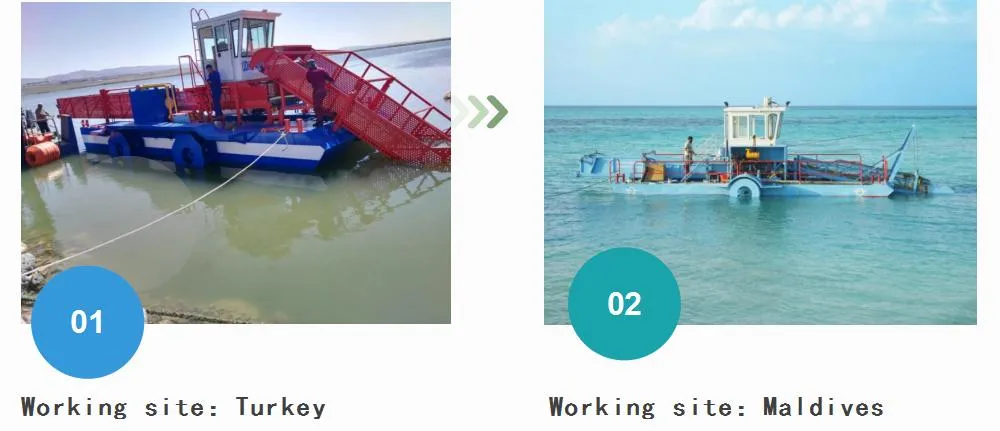 Aquatic Weed Trash Collection Equipment for Waterways