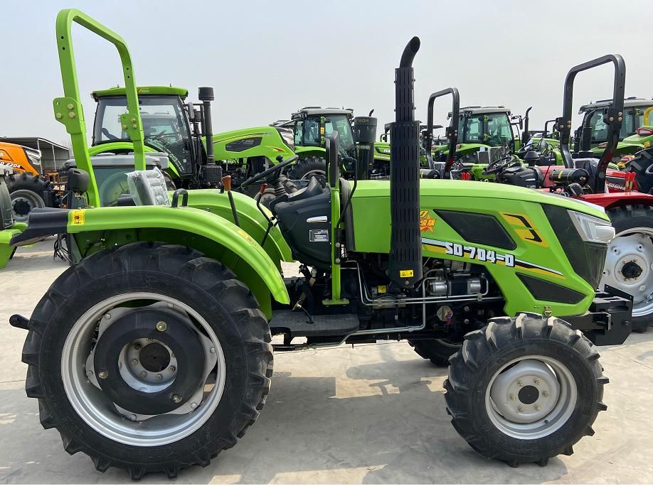 Australia Farm Tractor 70HP 60HP 80HP 4X4wd Wheel Tractor Agriucultural Machinery Graden Tractor Factory