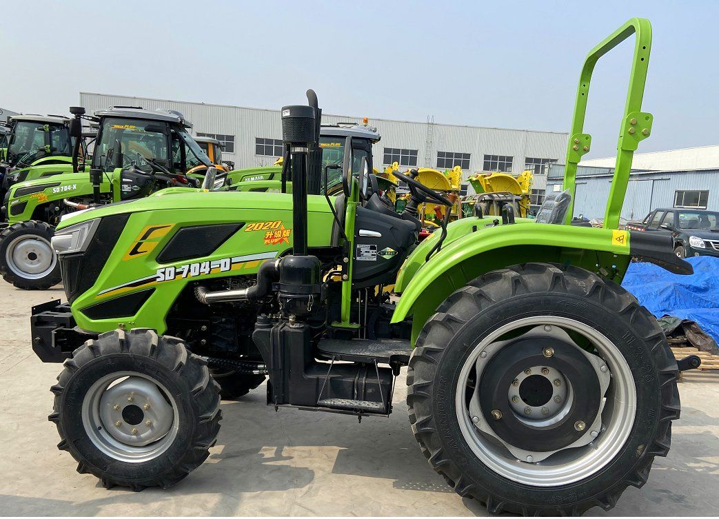 Australia Farm Tractor 70HP 60HP 80HP 4X4wd Wheel Tractor Agriucultural Machinery Graden Tractor Factory