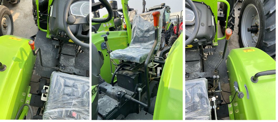 Australia Farm Tractor 70HP 60HP 80HP 4X4wd Wheel Tractor Agriucultural Machinery Graden Tractor Factory