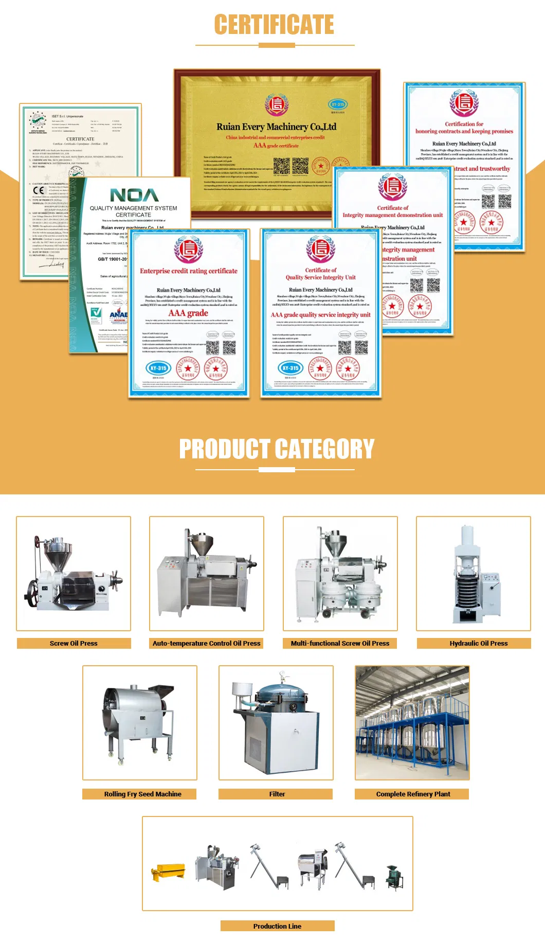 Automatic Hot Press Cottonseed Oil Squeezing Machine Durable in Use