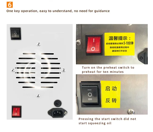 Bangladesh Automatic Home Olive Combined Peanut Soybean Peanut Sunflower Oil Press Machine