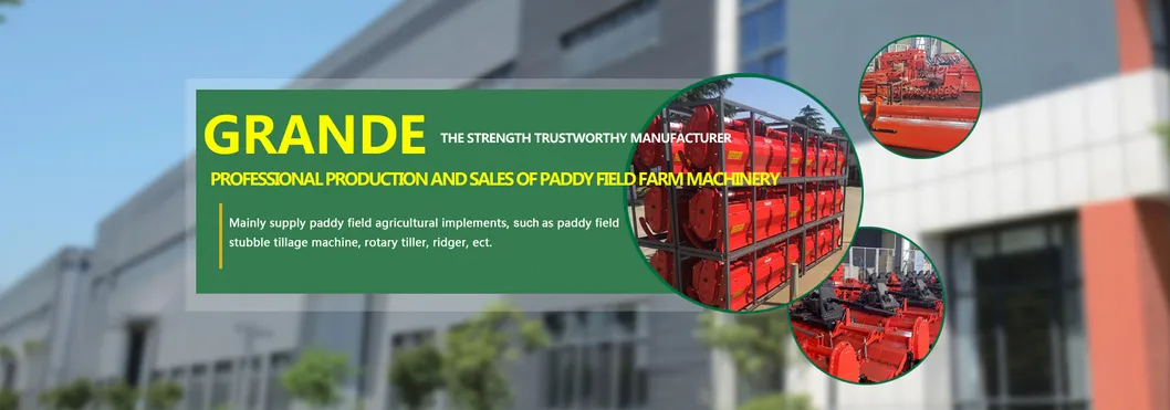 Best Rotavator in Paddy Field 2.8m Tractor Tilling Machine in Lowest Price