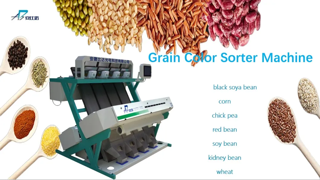 Bida Food Equipment Barley Processing Machinery Barley Grain Color Sorter with Digital Camera