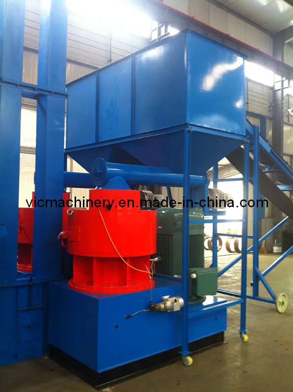 Biomass Vertical Ring Die Wood Pellet Machine