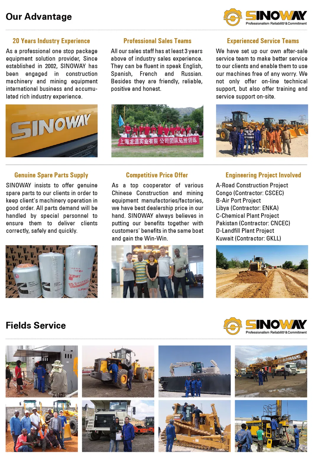 Cable Skidder Sinoway 240HP Skidder for Sale