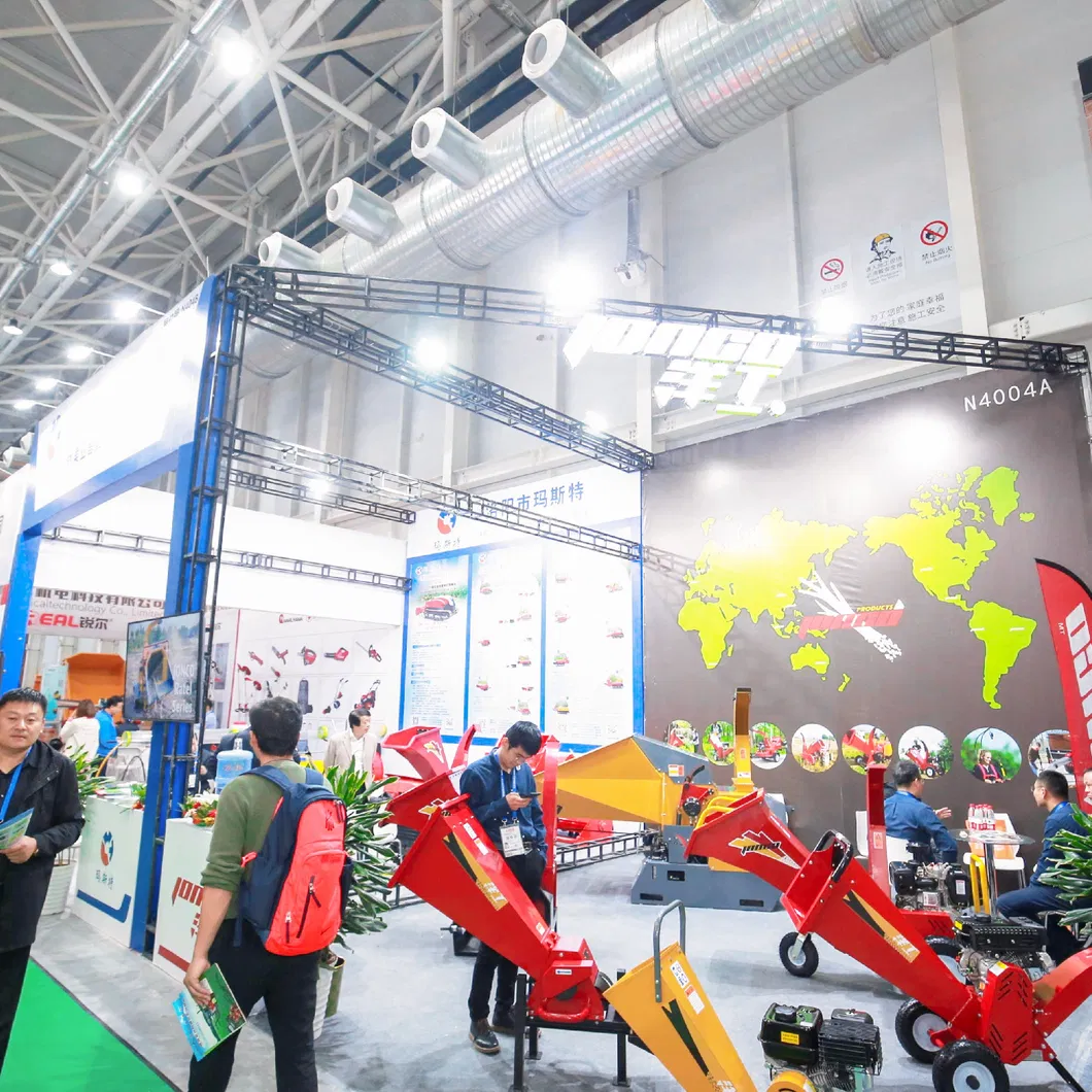 CE Approved ATV Towable Diesel Engine Drum Wood Chipper with Warranty