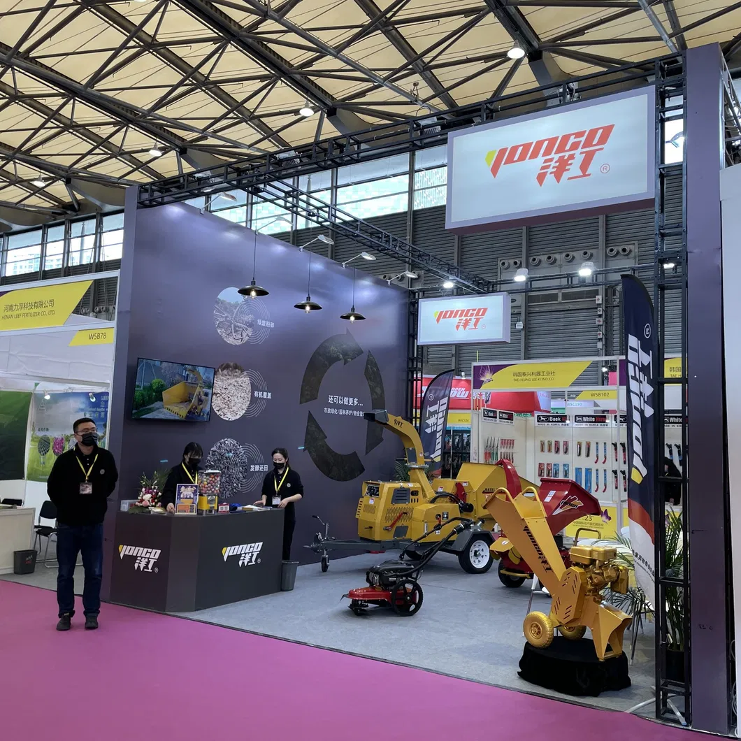 CE Approved ATV Towable Diesel Engine Drum Wood Chipper with Warranty