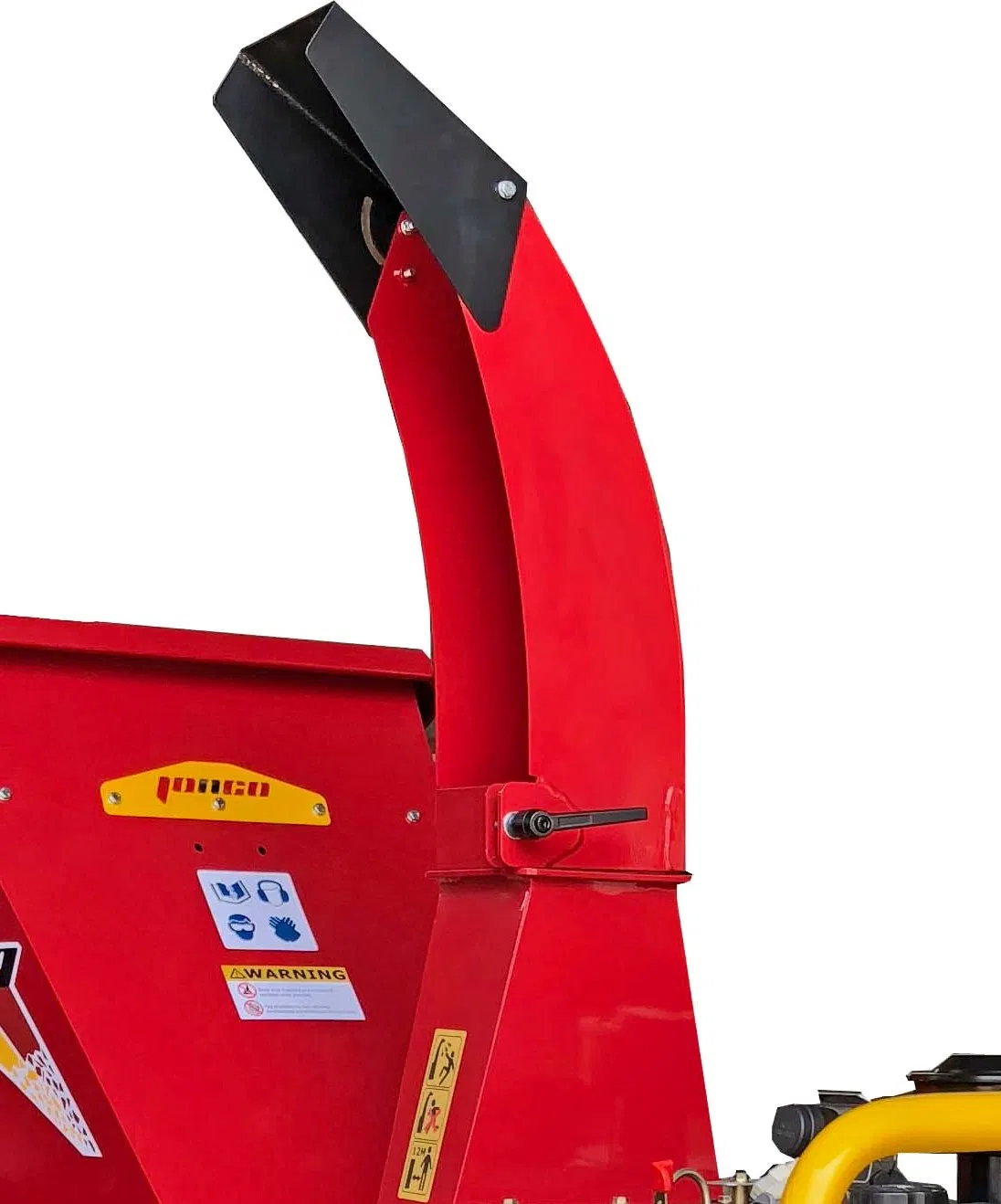 CE Approved ATV Towable Diesel Engine Drum Wood Chipper with Warranty