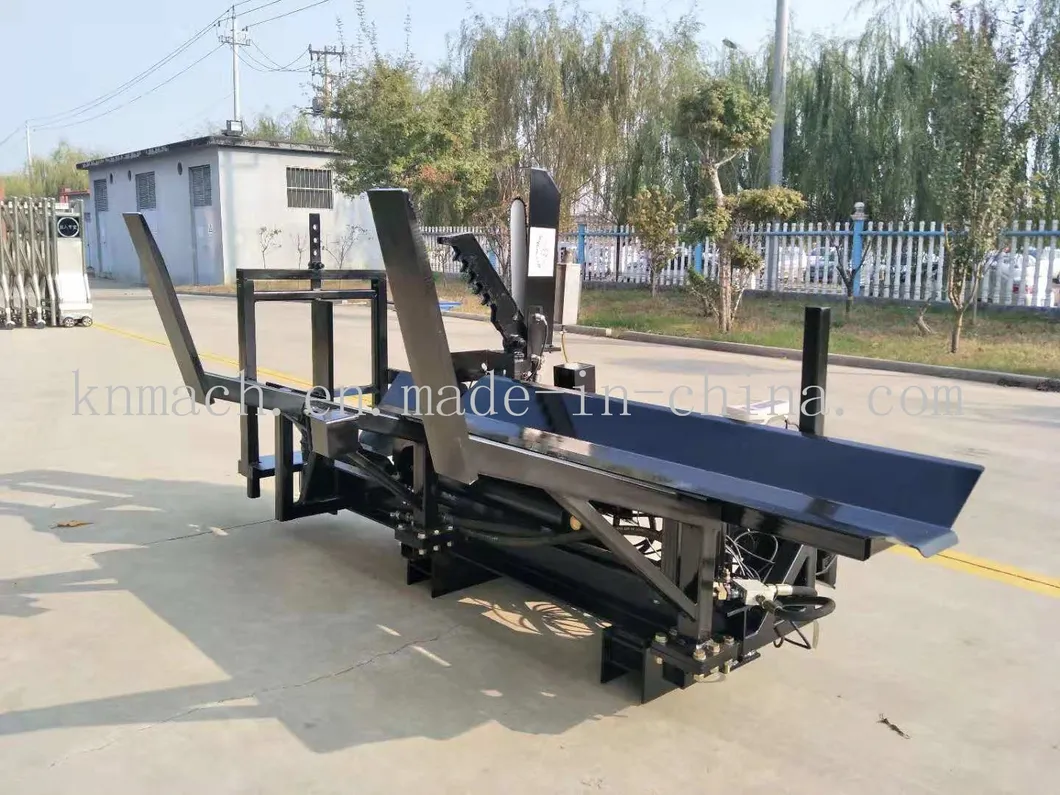 Ce Approved Automatic Log Splitter Skid Steer Firewood Processor