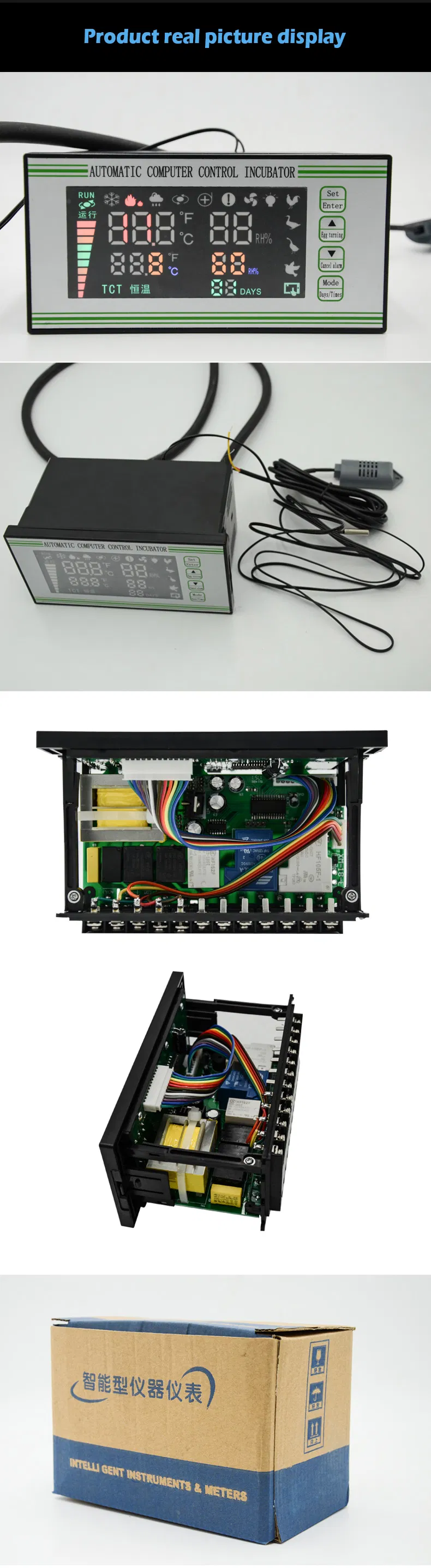 Ce Certificate Approved Digital Temperature Controller for Incubator