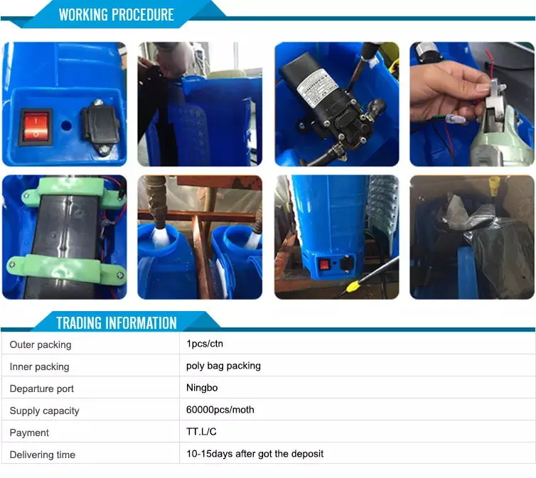 China New Design Knapsack Professional Battery Sprayer