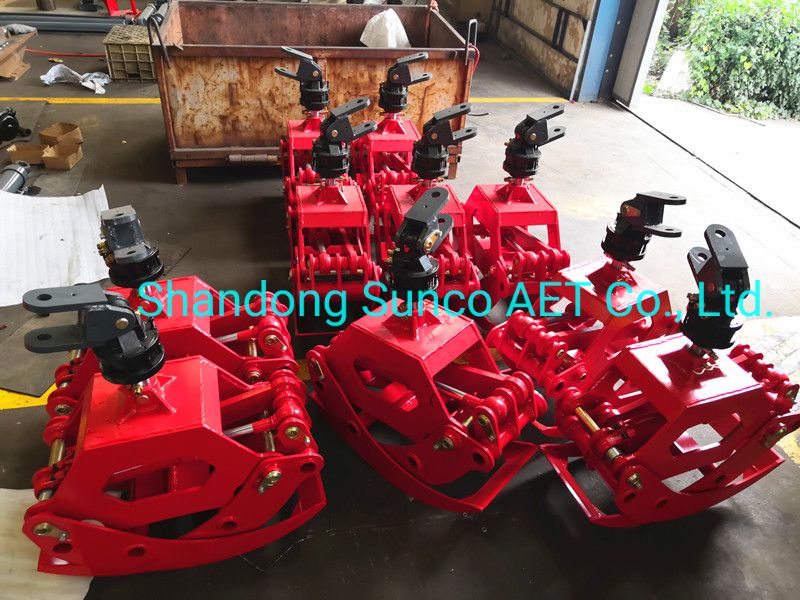China Samtra! ! CE Log Grapple Crane Hot in Canada/USA/EU/ Thailand