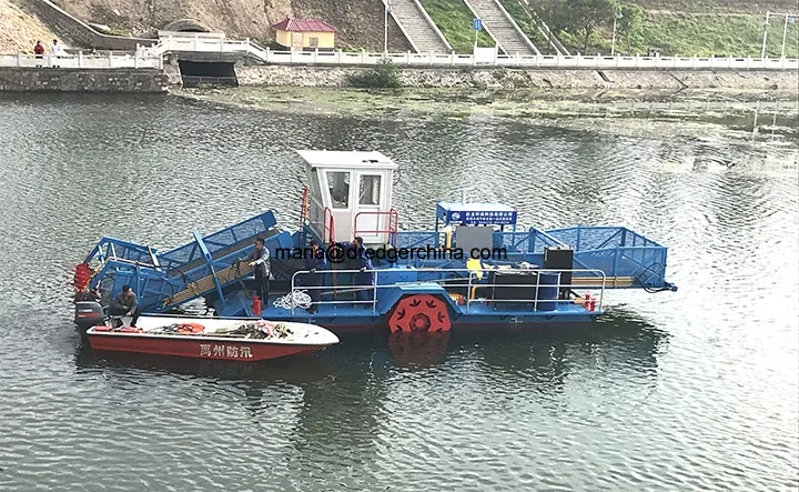 China Supplier of Aquatic Trash Skimmer for Cleaning Water Weed Floating Garbage