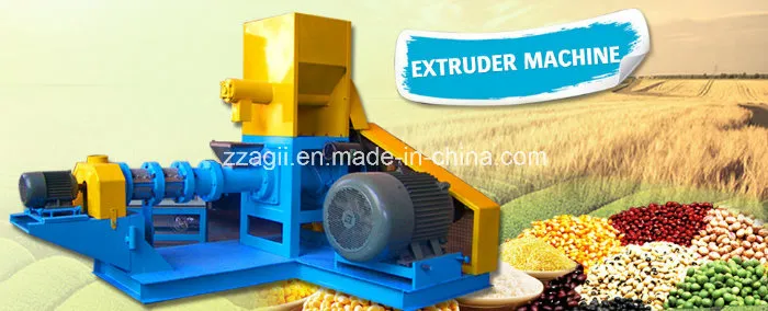 Chinese Factory Supplier Aquatic Floating Fish Feed Extruder Machine