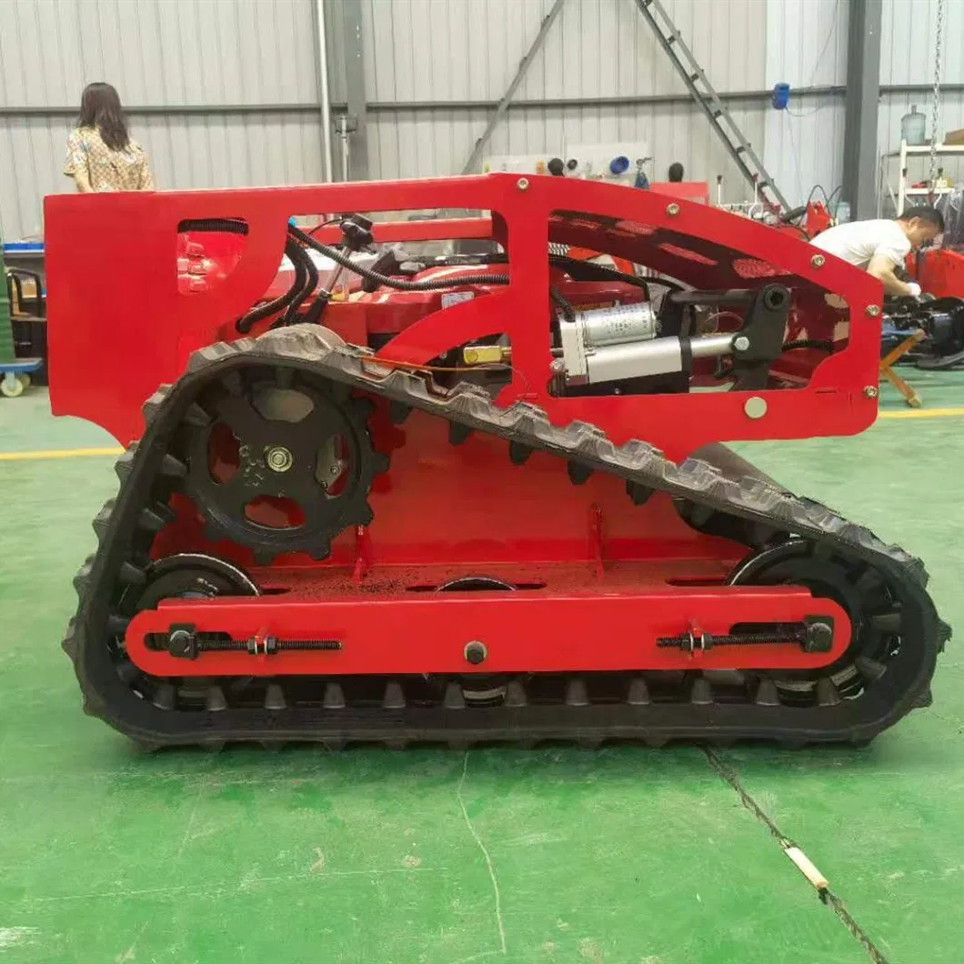 Chinese Remote Control Robot Gasoline Mowing Machine Mini Lawn Mower