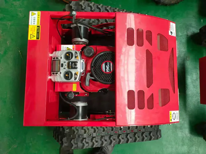 Chinese Remote Control Robot Gasoline Mowing Machine Mini Lawn Mower
