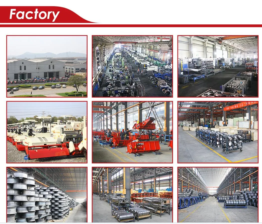 Combine Harvester 4lz-6.0e for Rice, Wheat, Soybean, Corn