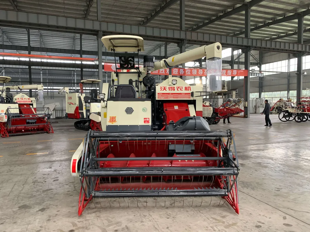 Combine Harvester 4lz-6.0e for Rice, Wheat, Soybean, Corn