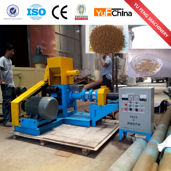 Commercial Fish Feed Pellet Manufacturing Machine