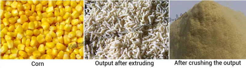 Commercial Use Soybean Extruding Machine for Animal Feed Production