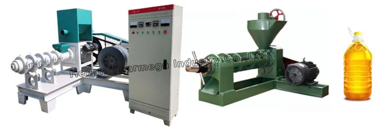 Commercial Use Soybean Extruding Machine for Animal Feed Production