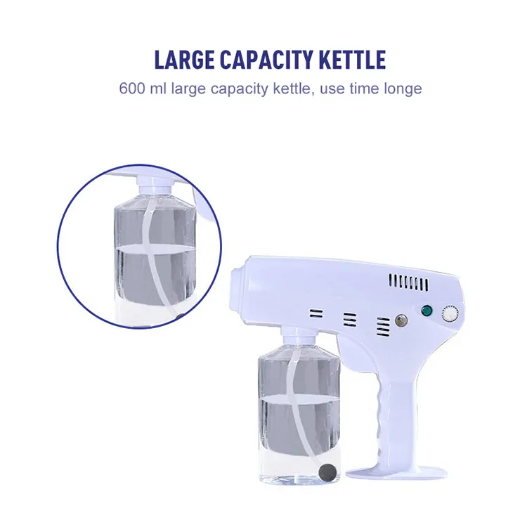 Cordless Portable Ulv Cold Fogger Disinfecting Electrostatic Mist Sprayer Machine